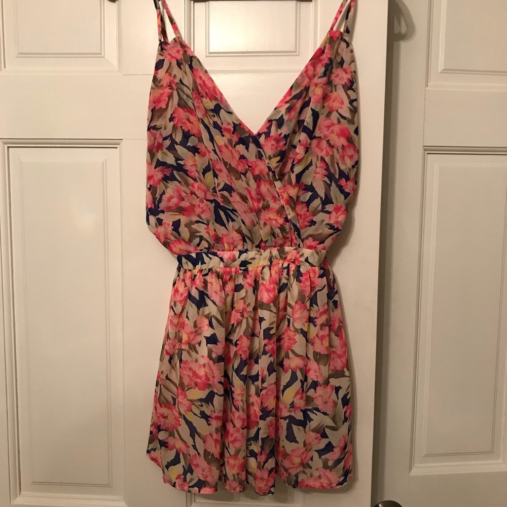 Floral Romper - Size Small